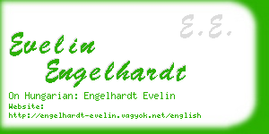 evelin engelhardt business card